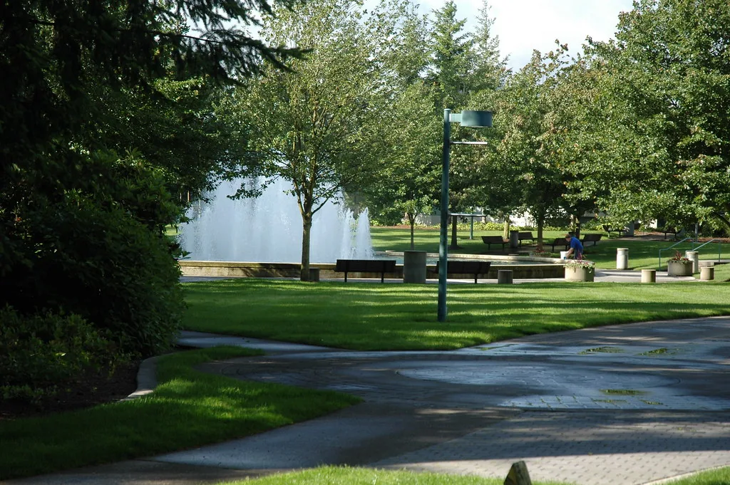 A country club and gated community maintained by Living Colour Landscapes
